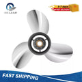 13 1/2 X 18 Stainless Steel Outboard Propeller Fit Yamaha 50-130hp 15