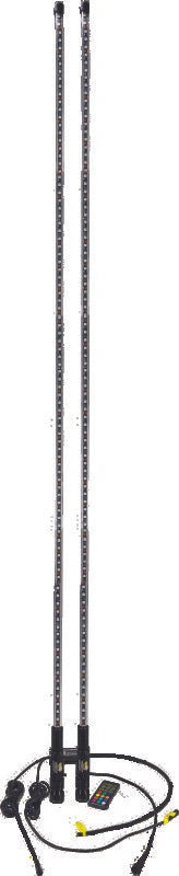 Quadboss 6ft Clear Dual Whip Remote