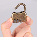 Combination Padlock with Zinc Alloy Construction