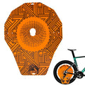 Bike Wash Cover Orange Polypropylene