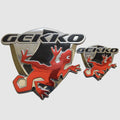 Boat Raised Emblem Decal Gekko by Gekko