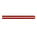 Tracker Boat Graphic Pinstripe Decal Red 58 1/4 Inch Set of 2 by Tracker