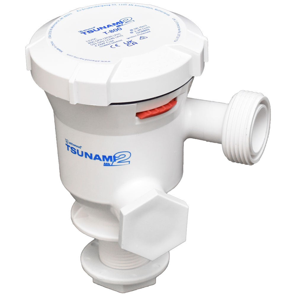 Attwood Boat Tsunami Mk2 Aerator Pump 800GPH 12V by Attwood