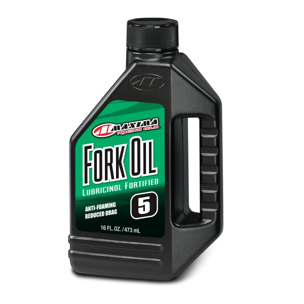 Maxima Fork Oil 5W 16 Oz - High-performan<wbr/>CE Motorcycle Fork &