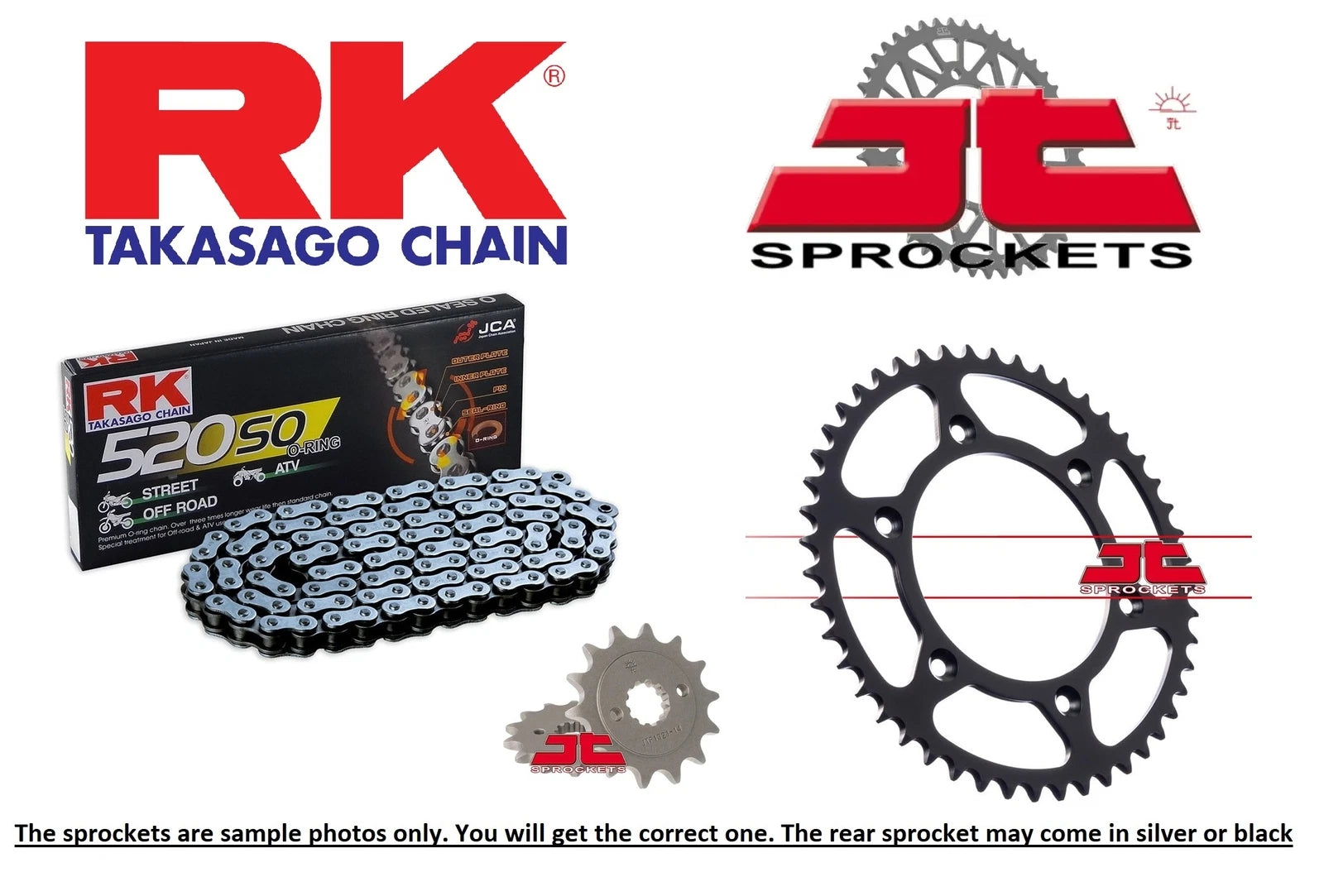 Rk Chain And Jt Sprockets For Ktm 300 Exc-e Enduro (From Dec