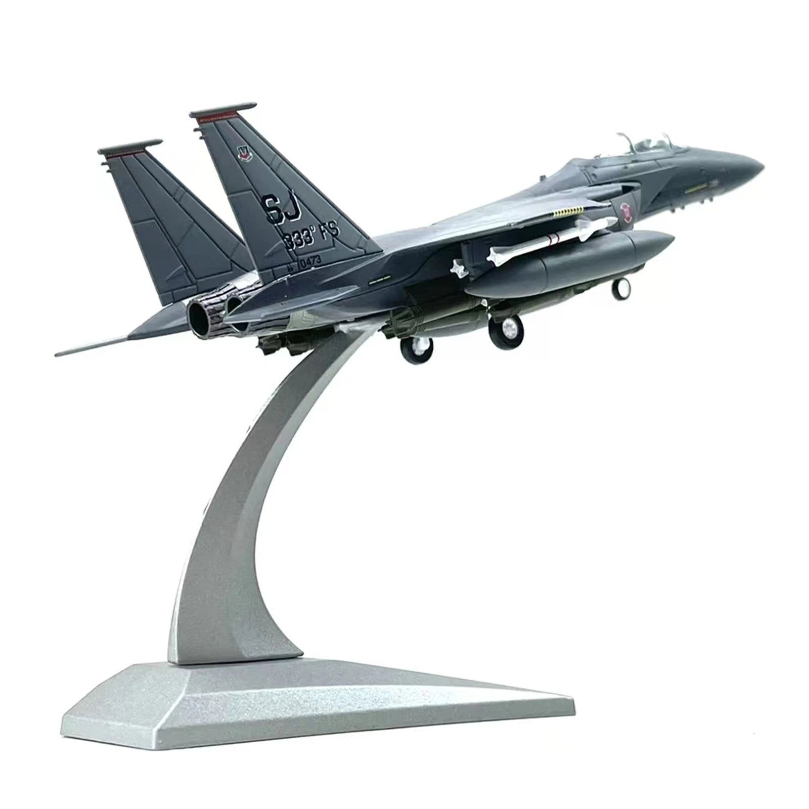 1: 100 U.s. F-15e Strike Eagle Combat Bomber Simulation Alloy