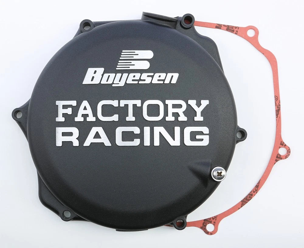 Boyesen Factory Racing Clutch Cover Black For Suzuki Rm-z450 2008-2017