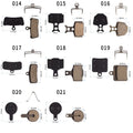 Mountain Bicycle Disc Brake Pads Semimetal