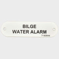 Label Tag Marquis Bilge Water Alarm by Marquis