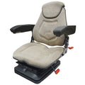 Faa1220 Tractor Seat Assembly Air Ride Head Rest Armrests Lumbar