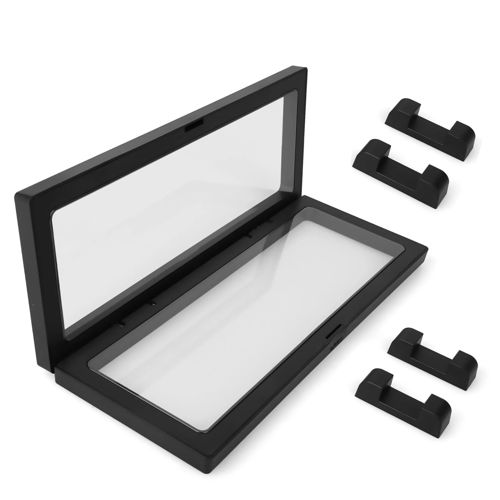 3d Floating Coin Display Frame Stand Holder Case Box For Jewelry