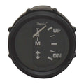 Faria Trim Gauge Euro Black 2 Inch by Faria