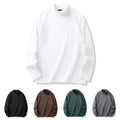 Mock Collar T-Shirt Long Sleeves