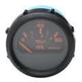 Faria Boat Oil Pressure Gauge GP9613 | 80 PSI 2 Inch Black by Faria