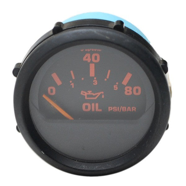 Faria Boat Oil Pressure Gauge GP9613 | 80 PSI 2 Inch Black by Faria