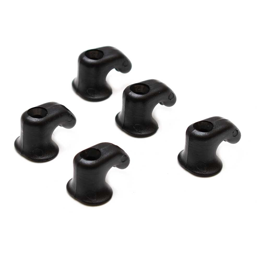 ObeCo Boat J-Hook 7119910 | Carver 3/8 x 1 1/8 Inch Black (Set of 5)Op
