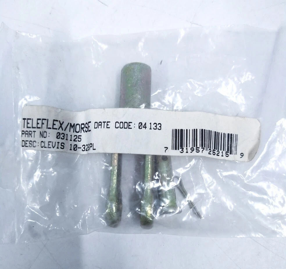 '-New- Teleflex / Morse 031125, Clevis Pin Assembly | Hook & Hull Co