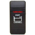 Carling Boat Rocker Switch Actuator Cover Port Livewell by Carling