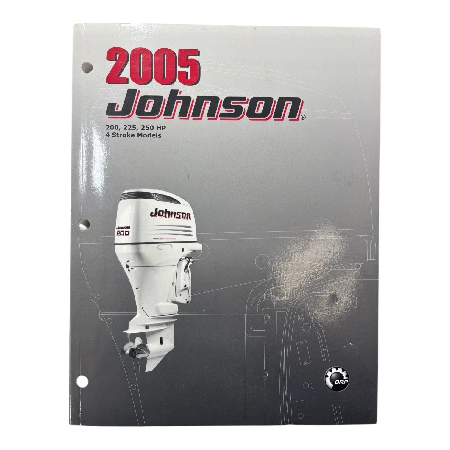 Evinrude Johnson 5006000, So 4 Stroke 200/225/250 Hp Service Manual
