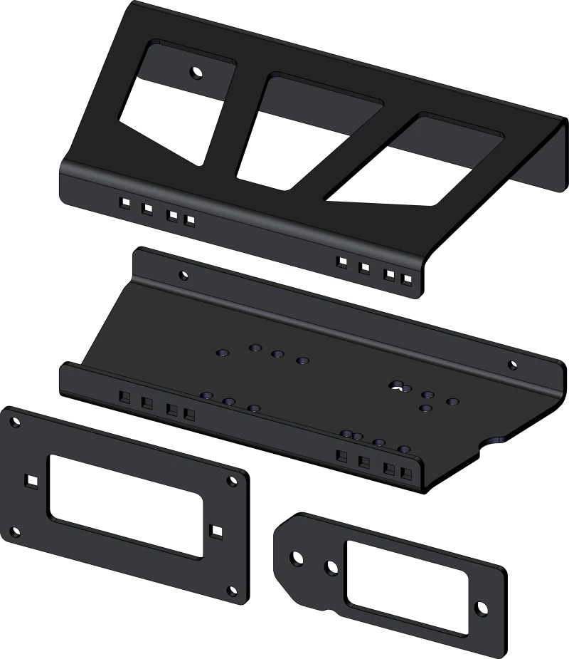 Kfi 11-14 Bobcat 3200/ 3400 Series Utv Winch Mount
