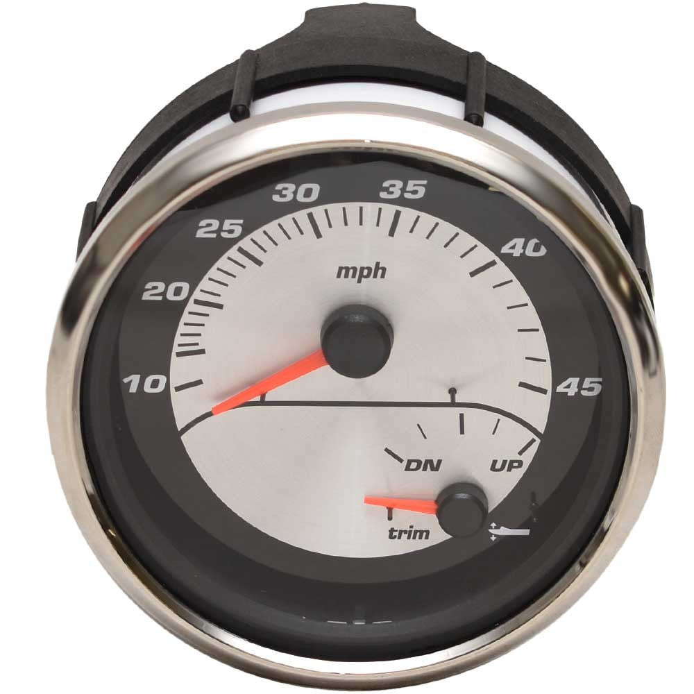 Faria Pontoon Boat Multi-Function Gauge GSC092A | Speedometer Trim 4 1
