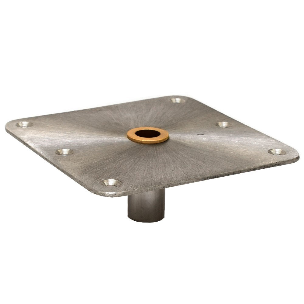 Blue Wave Boat Seat Base Brushed Stainless Steel by Blue Wave