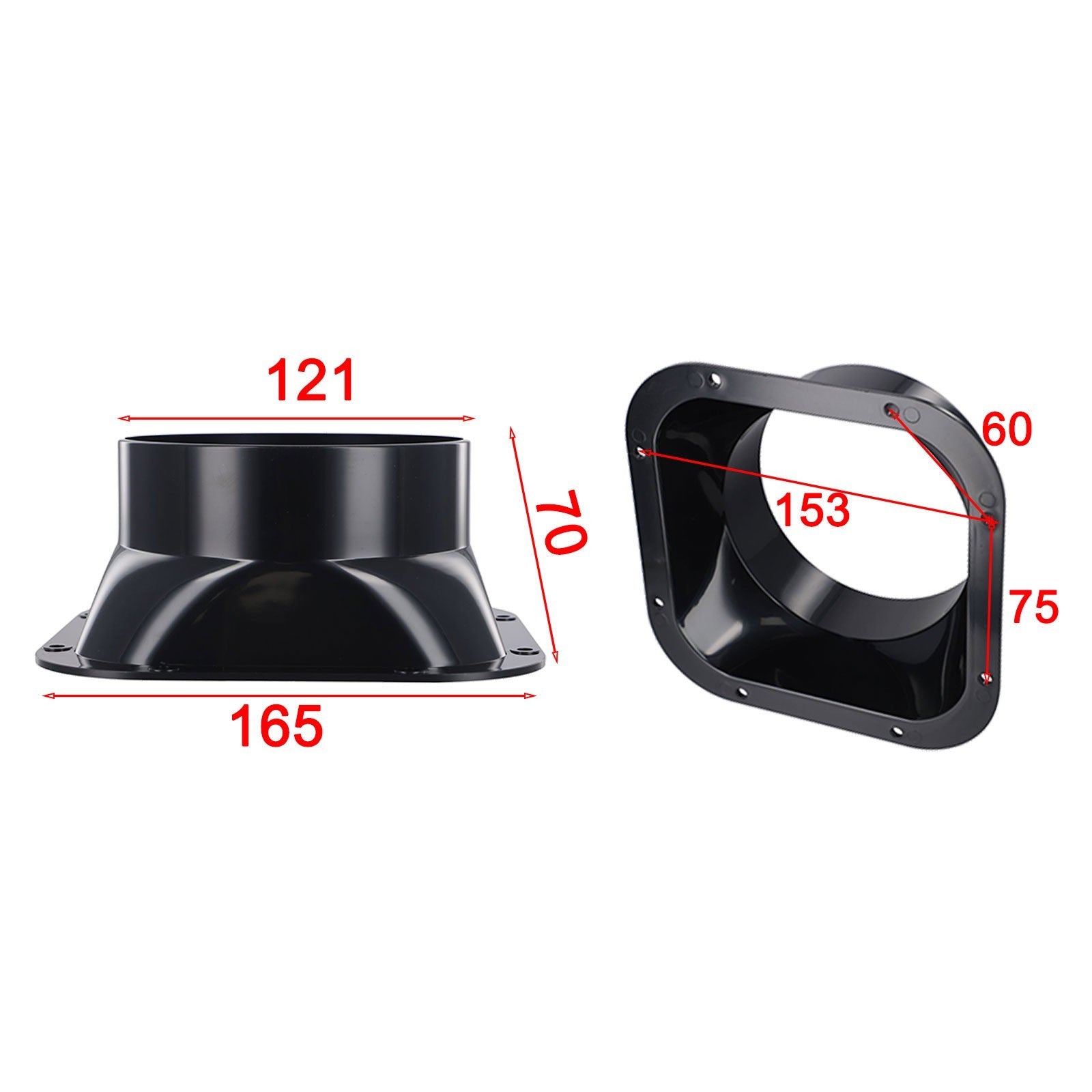 Duct Connector for 100-300mm Flange