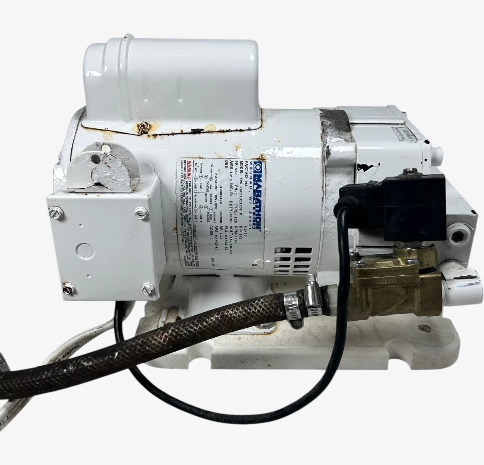 Marathon Electric M3, Fvk-56c17d1330<wbr/>e-p, Electric Motor Pump