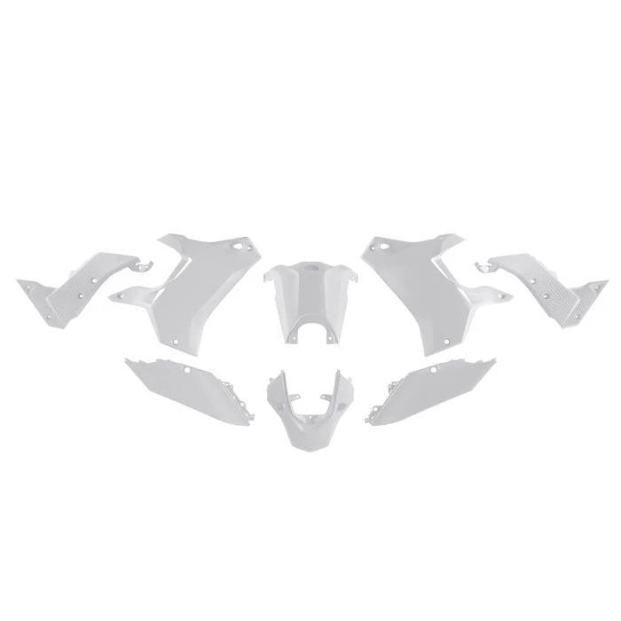 R-tech Plastic Kit Replacement Plastics White Yamaha Tenere 700 2019