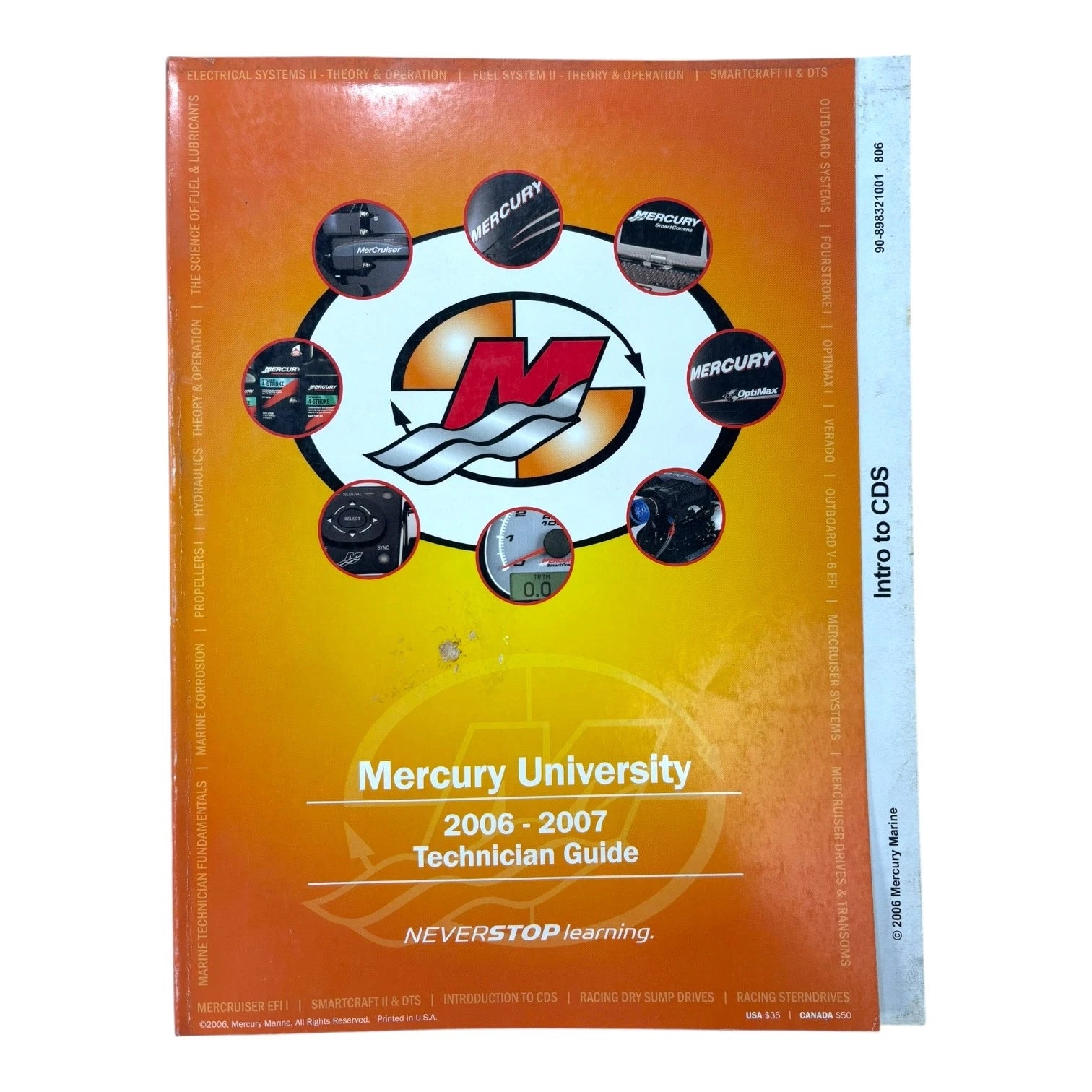 Mercury University 90-898321001, Intro Into Cds Technician Guide