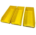 Quantum Qsb104, Shelf Bin, 17 7/8in X 6 5/8in X 4in, 3 Pack, Oem