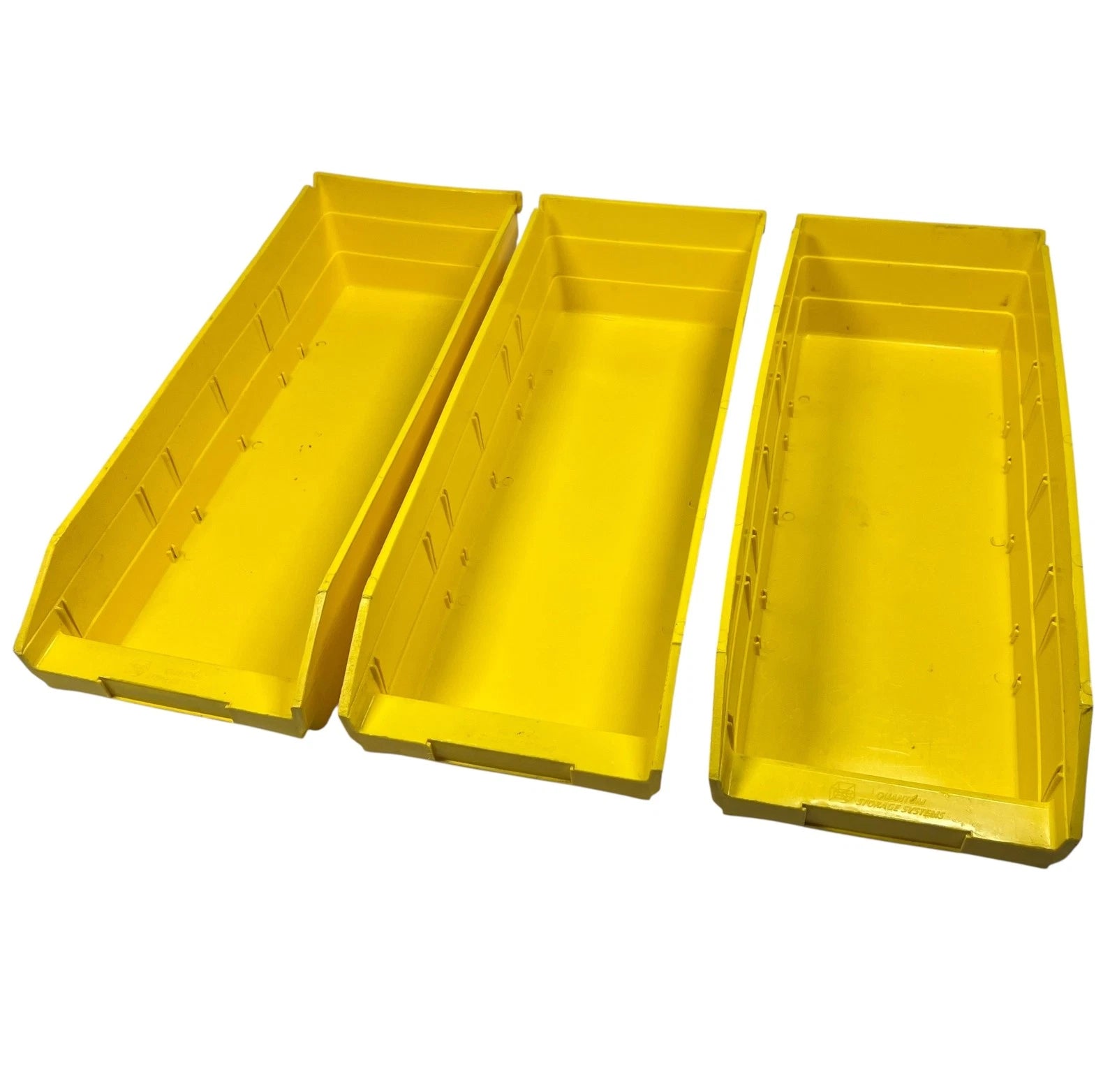 Quantum Qsb104, Shelf Bin, 17 7/8in X 6 5/8in X 4in, 3 Pack, Oem