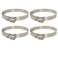 Boat Exhaust Hose Clamps Jet Breeze 4 5/8 - 5 1/2 Inch by Jet Breeze