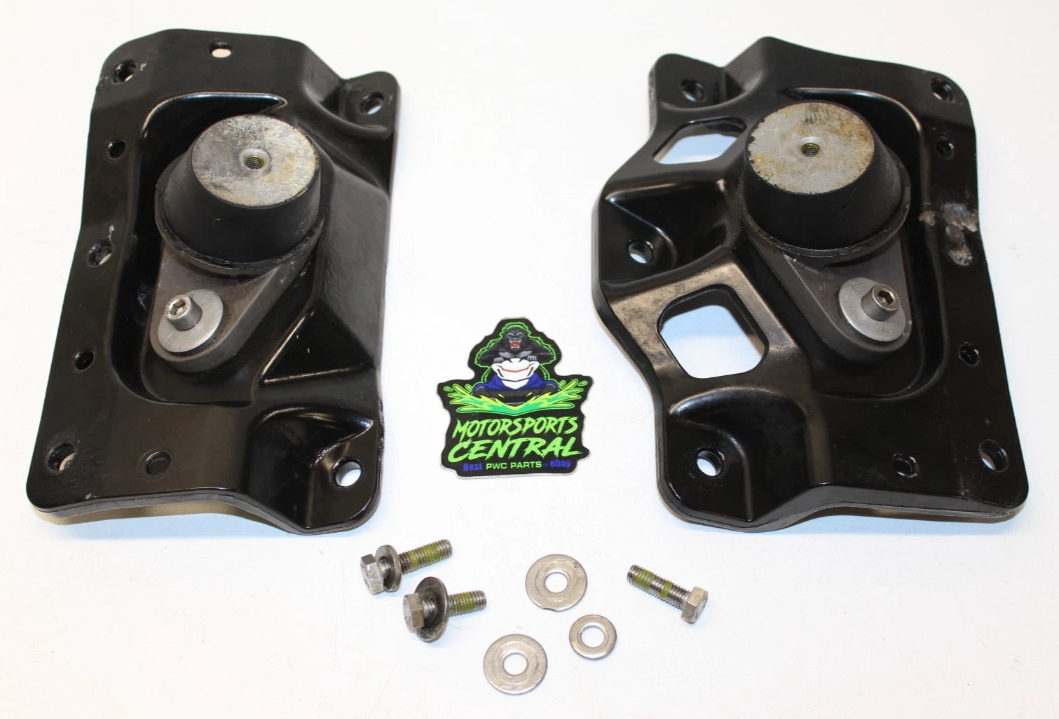 Sea-doo Wake Pro Gtx Rear Engine Motor Mounts W/ Bracket Oem 270001081