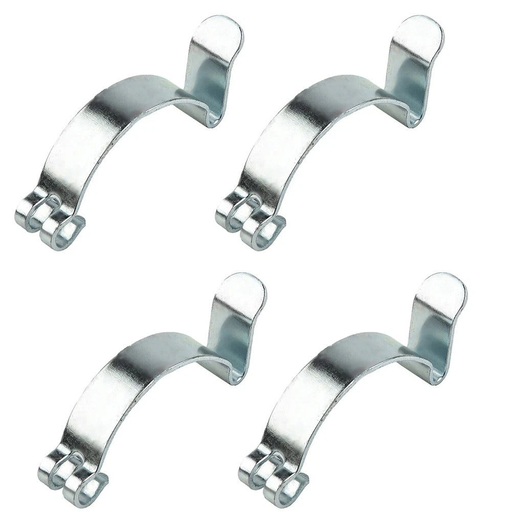 4x Clips Air Filter Easy To Install Intake Steel Card Shrapnel Metal