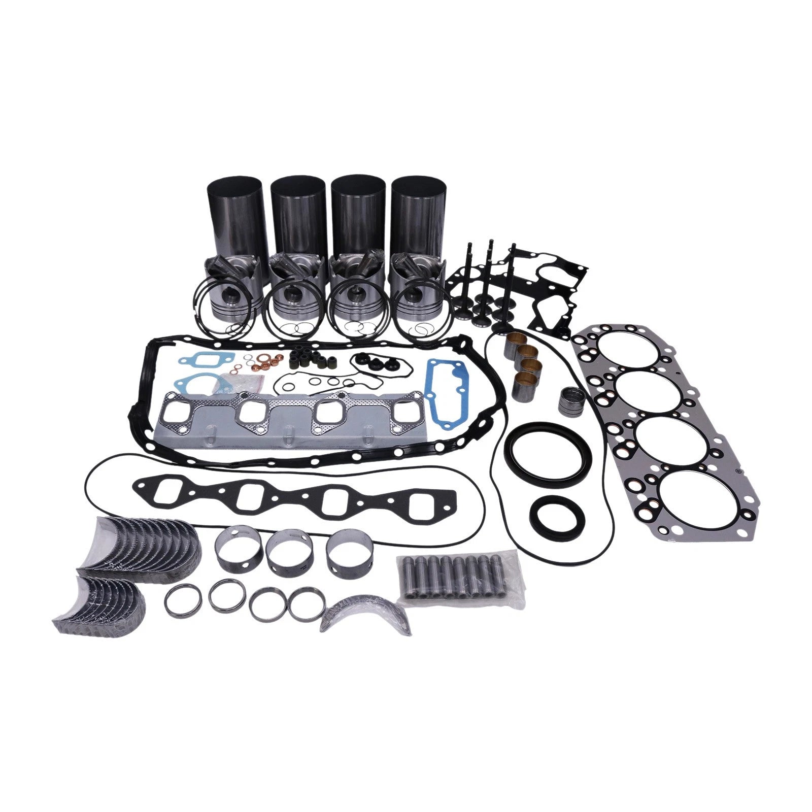 Overhaul Rebuild Kit For Isuzu 4jb1 4jb1t Kobelco Sk60 70sr 80msr