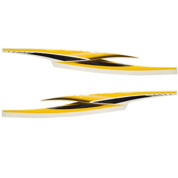 Graphic Decal Sticker Set Chaparral 77 1/2 x 7 Inch Yellow by Chaparral