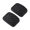 Stylish Black Rubber Brake Clutch Pedal Pad Covers For Suzuki Easy To