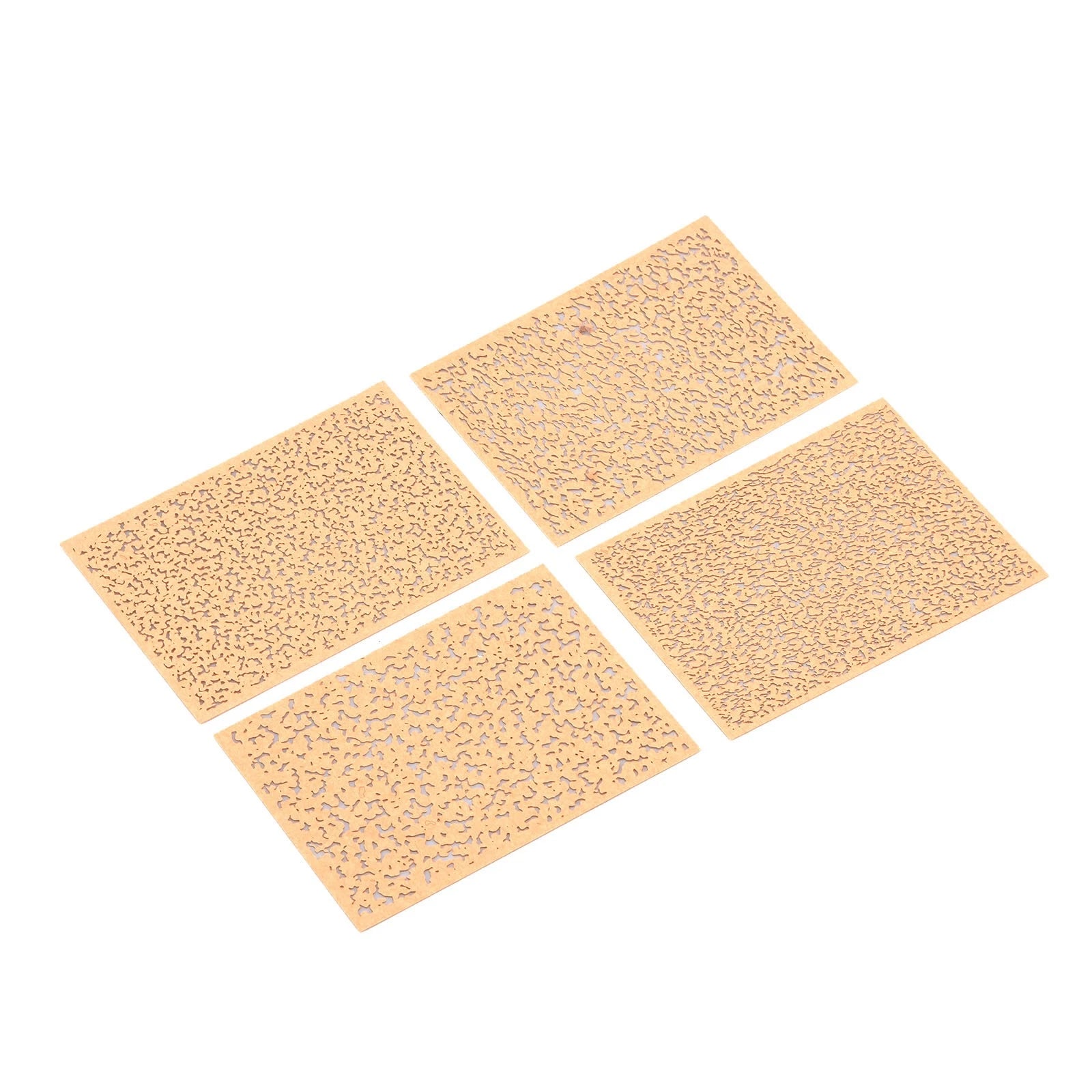 Spray-painted Template Paper Replacement Kraft Paper For 1/72 Model
