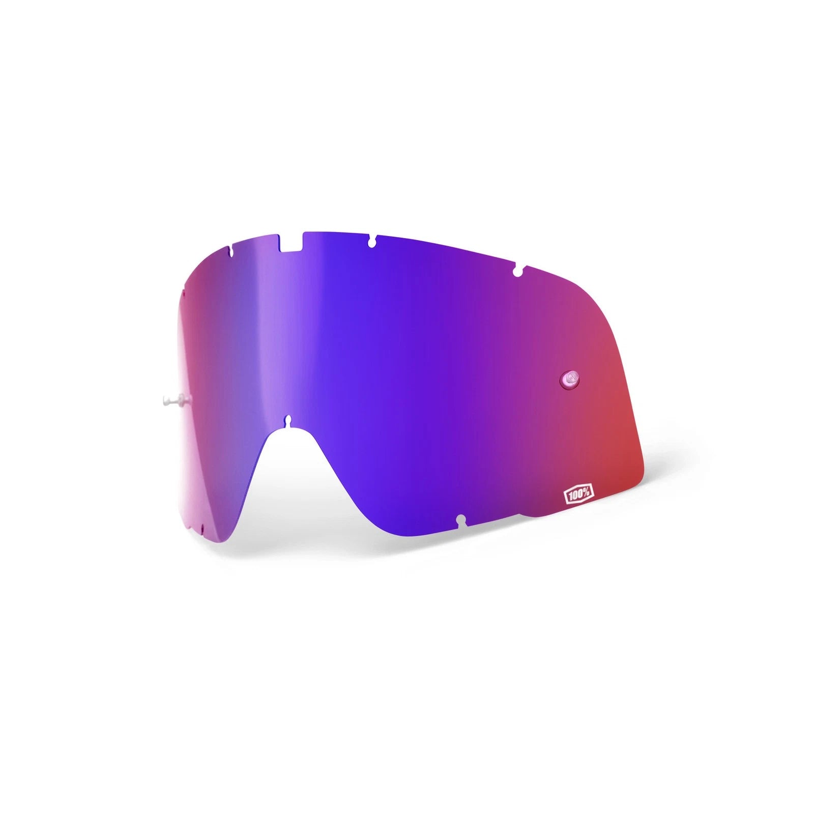 100-percent Barstow Sheet Mirror Offroad Eyewear Red/blue Lens For