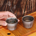 Double Wall Wine Cup Camping 45ml