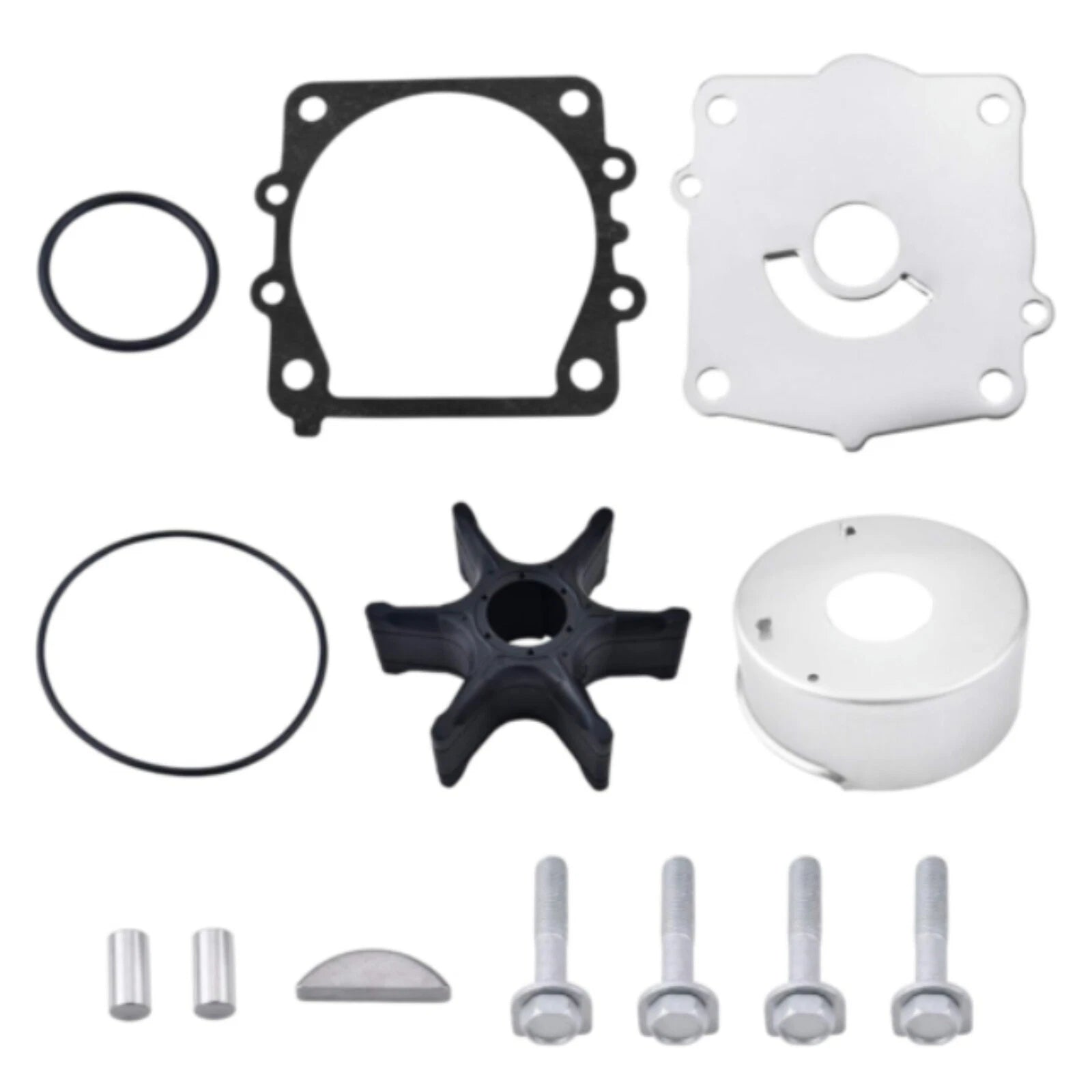 Water Pump Impeller Repair Kit 68V-w0078-00-0<wbr/>0 Fit For Yamaha