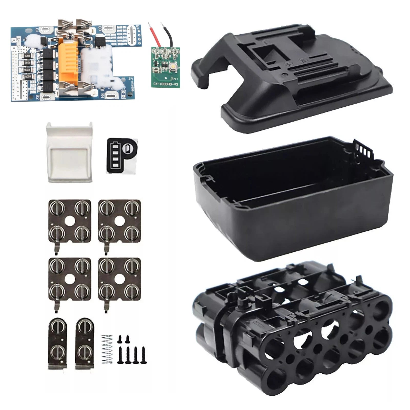 For Makita 18V Bl1830 Li-ion Battery Case Housing Shell Pcb Circuit