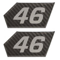 MasterCraft Raised Boat Decals X46 Gray Black by MasterCraft