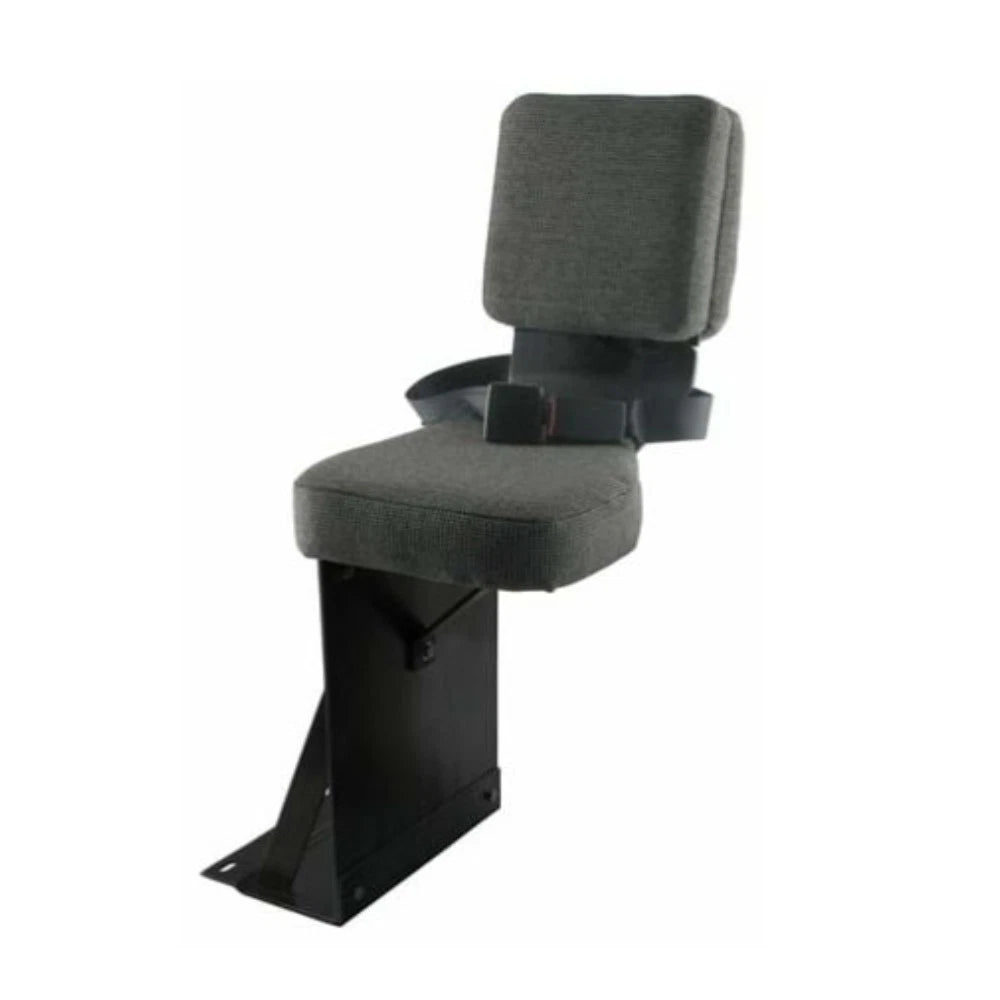 Sa8301394 Side Kick Seat, Gray Fabric Fits Case Ih