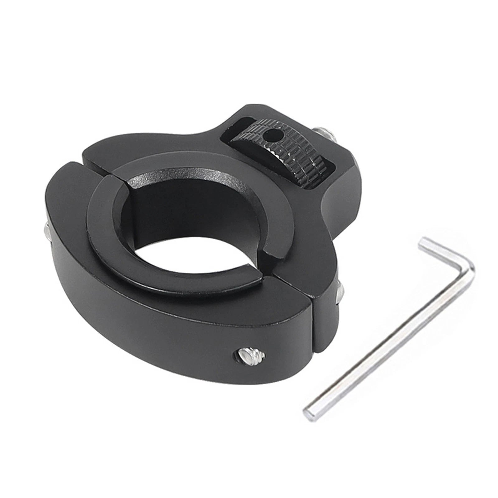 Black 1/4 Screw Bike Clip For Action Camera Mobile Phone Motorcycle