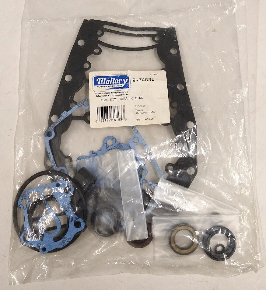 '-New- Mallory 9-74536, Seal Kit Gear Housing, Oem