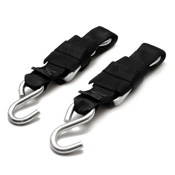 Boat Tie Down Straps 3 Feet Black Polyester