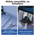 Type C to 3.5mm Audio Adapter