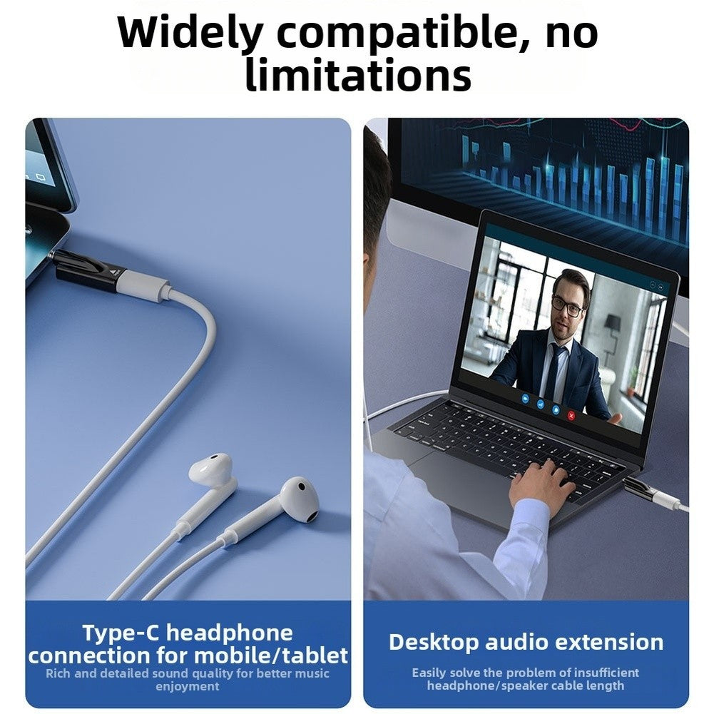 Type C to 3.5mm Audio Adapter